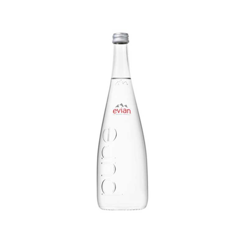 Evian - Glass 75 CL