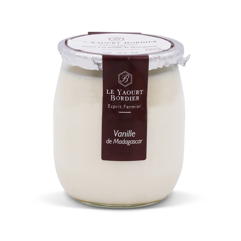 Yaourt saveur vanille x4 - Galeries Gourmandes