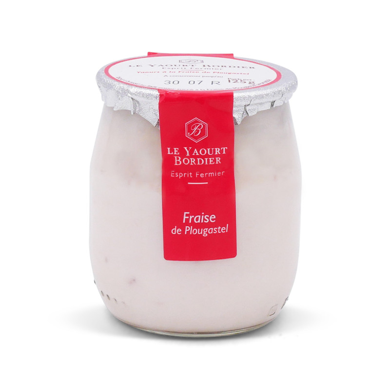 Strawberry Artisanal Yogurt Bordier Strawberry Artisanal Yogurt Bordier