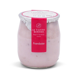 Raspberry Artisanal Yogurt Bordier