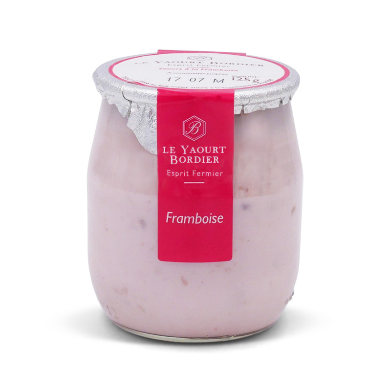 Raspberry Artisanal Yogurt Bordier Raspberry Artisanal Yogurt Bordier