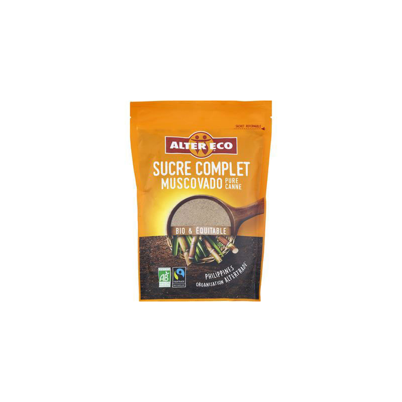 Sucre complet Muscovado Bio 500g - DGC 