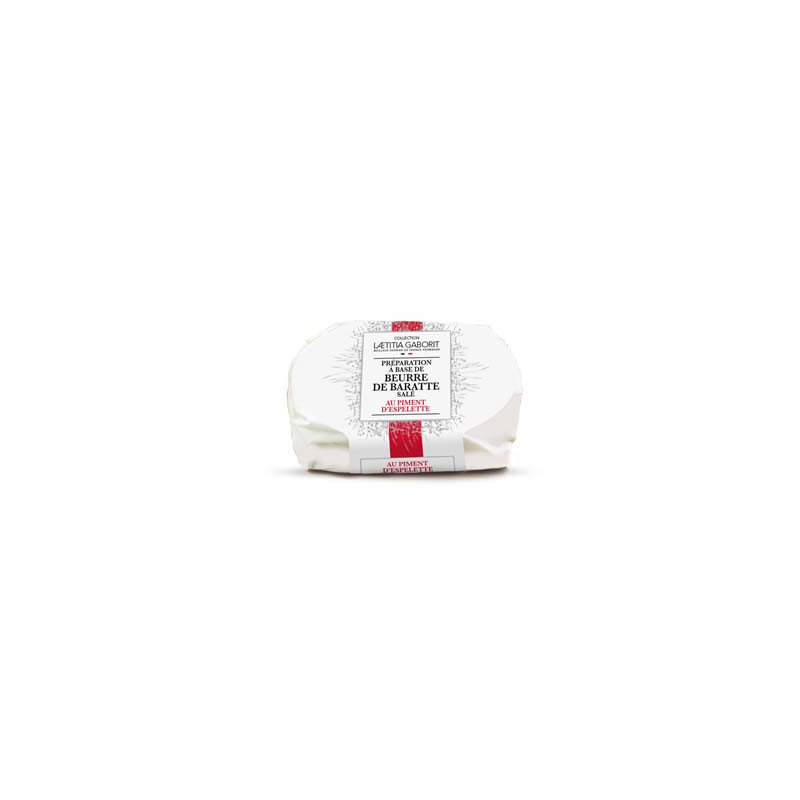 Beurre au Piment Espelette, Laetitia Gaborit selection. Beurre au Piment Espelette, Laetitia Gaborit selection.