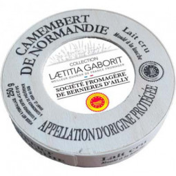 Camembert de Normandie AOP, sélection Laetitia Gaborit.