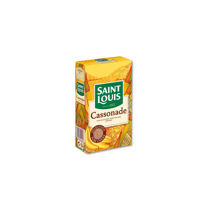 Saint Louis - Cassonade Brown Sugar (Pure Cane) 1Kg