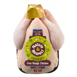 White Chicken free range Nature and Respect, LDC International selection.